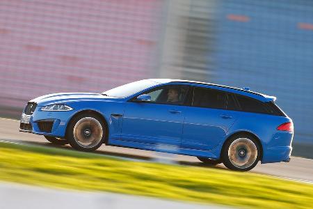 Jaguar XFR-S Sportbrake, Seitenansicht