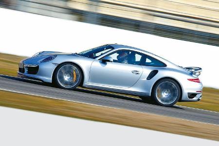 Porsche 911 Turbo, Seitenansicht