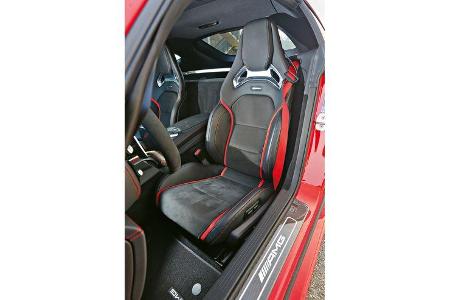 Mercedes-AMG GT S, Fahrersitz