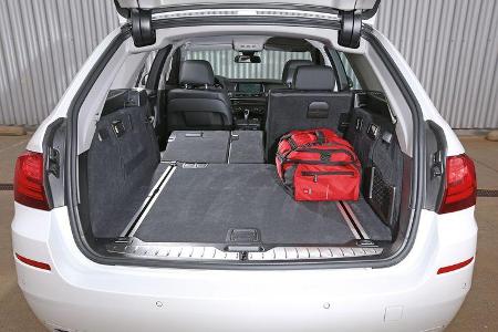 BMW 518d Touring, Kofferraum
