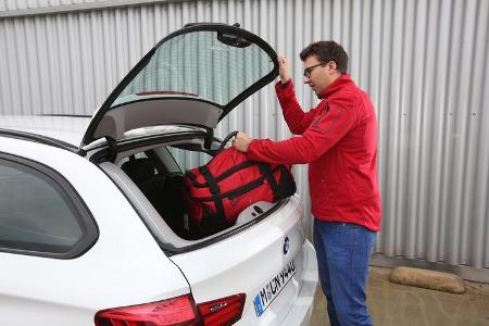BMW 518d Touring, Heckklappe