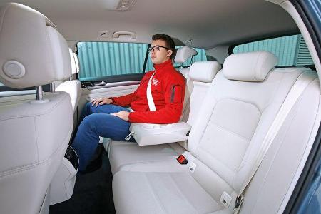 VW Passat Variant 2.0 TDI, Fondsitze