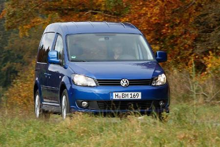 VW Caddy, Frontansicht