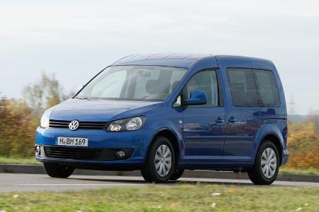 VW Caddy, Seitenansicht