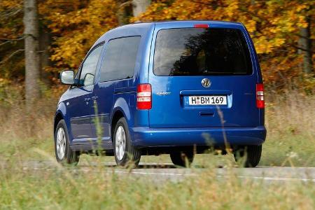 VW Caddy, Heckansicht