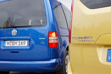 Ford Tourneo Connect, VW Caddy, Typenbezeichnung