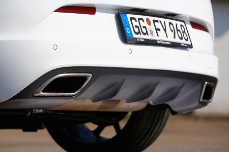 Opel Astra OPC, Auspuff, Endrohr