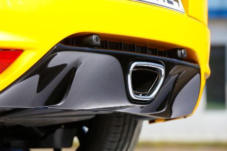 Renault Mgane RS, Auspuff, Endrohr