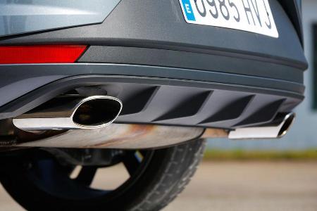 Seat Leon Cupra, Auspuff, Endrohre