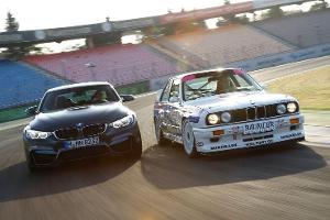 BMW M3 F80, BMW M3 E30 DTM, Frontansicht