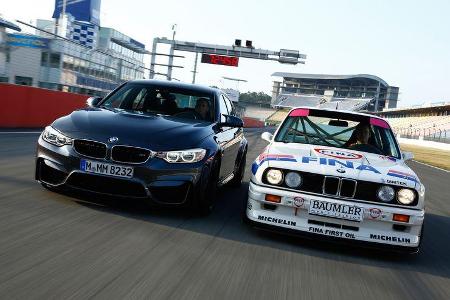 BMW M3 F80, BMW M3 E30 DTM, Frontansicht