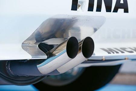 BMW M3 E30 DTM, Auspuff, Endrohre