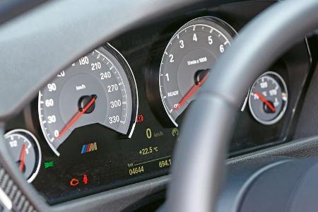 BMW M3 F80, Rundinstrumente