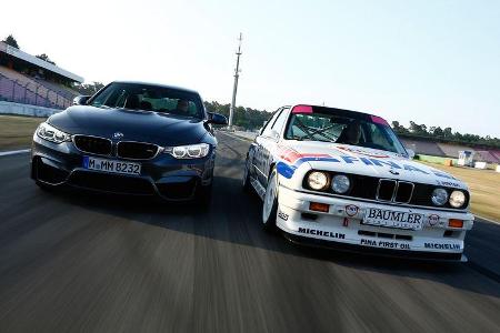 BMW M3 F80, BMW M3 E30 DTM, Frontansicht