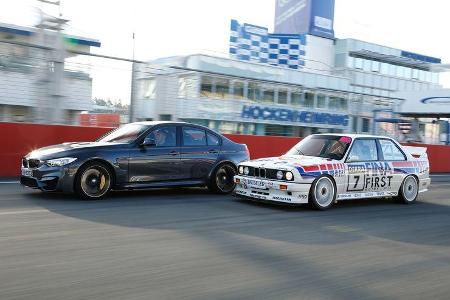 BMW M3 F80, BMW M3 E30 DTM, Seitenansicht