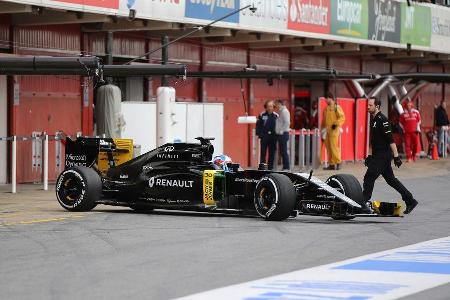 Jolyon Palmer - Renault - Formel 1-Test - Barcelona - 3. Mrz 2016