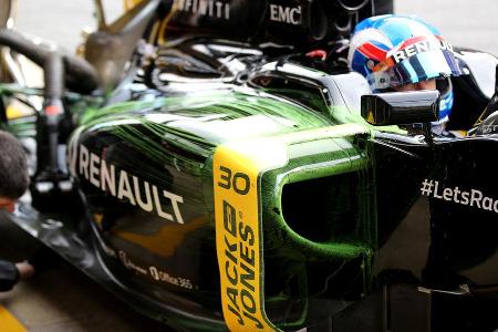 Jolyon Palmer - Renault - Formel 1-Test - Barcelona - 3. Mrz 2016