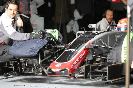 Romain Grosjean - HaasF1 - Formel 1-Test - Barcelona - 3. Mrz 2016