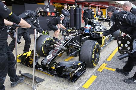 Jolyon Palmer - Renault - Formel 1-Test - Barcelona - 3. Mrz 2016