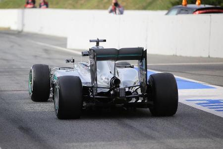 Nico Rosberg - Mercedes - Formel 1-Test - Barcelona - 3. Mrz 2016