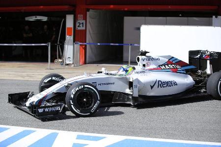 Felipe Massa - Williams - Formel 1-Test - Barcelona - 3. Mrz 2016