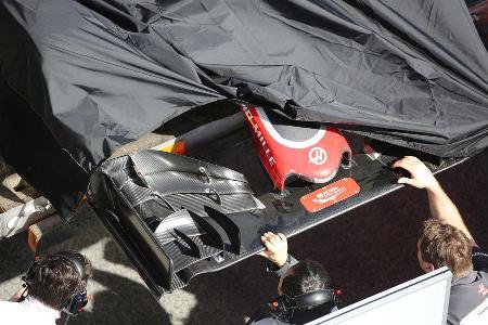 Romain Grosjean - HaasF1 - Formel 1-Test - Barcelona - 3. Mrz 2016