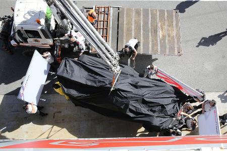 Romain Grosjean - HaasF1 - Formel 1-Test - Barcelona - 3. Mrz 2016