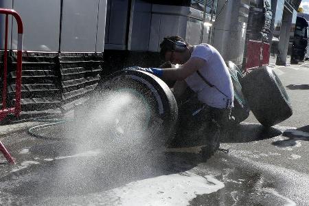 Mercedes - Formel 1-Test - Barcelona - 3. Mrz 2016