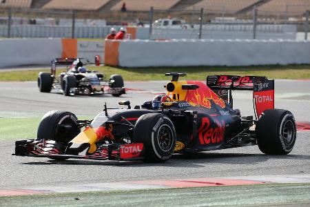 Daniil Kvyat - Red Bull - Formel 1-Test - Barcelona - 3. Mrz 2016