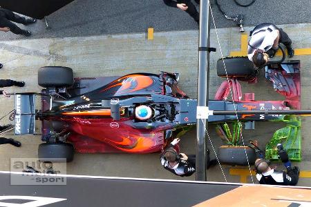 Fernando Alonso - McLaren - Formel 1-Test - Barcelona - 3. Mrz 2016
