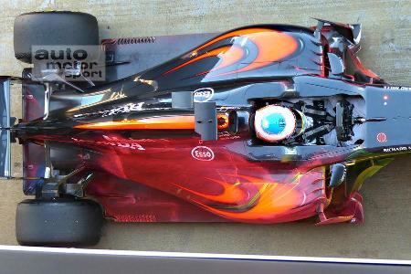 Fernando Alonso - McLaren - Formel 1-Test - Barcelona - 3. Mrz 2016