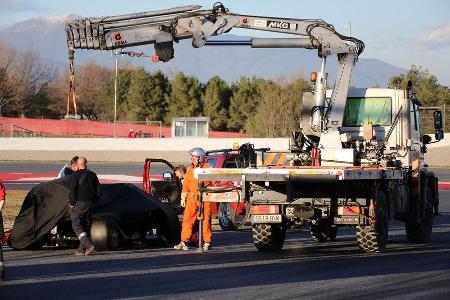 Romain Grosjean - Haas F1 - Formel 1-Test - Barcelona - 3. Mrz 2016
