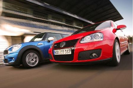 VW Golf GTI und Mini Cooper S
