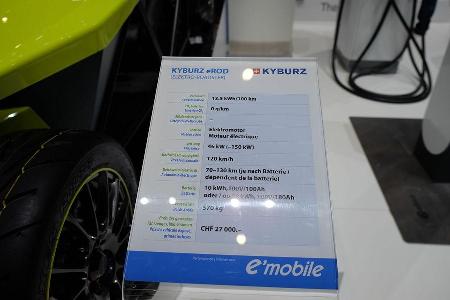 Autosalon Genf 2016 Exoten Kyburz eRod
