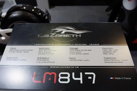 Autosalon Genf 2016 Exoten Lazareth LM 847