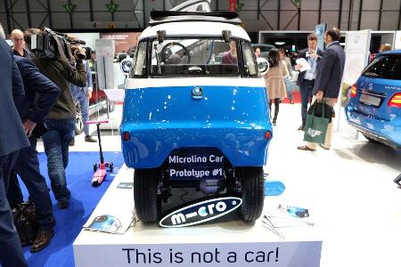 Autosalon Genf 2016 Exoten Micro Microlino