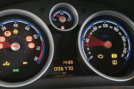 Trotz Mehrfarbigkeit gut abzulesen