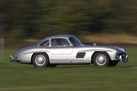 Mercedes 300 SL, Seitenansicht