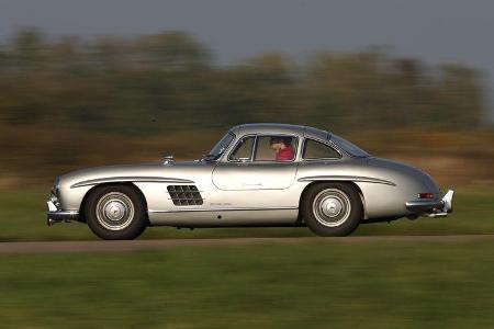 Mercedes 300 SL, Seitenansicht