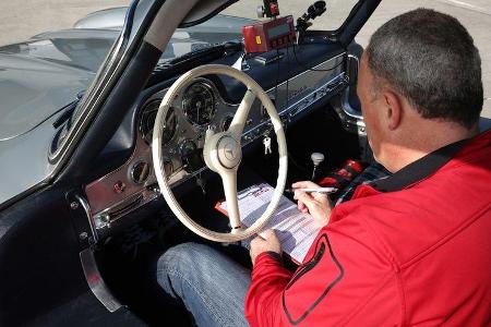 Mercedes 300 SL, Cockpit, Messinstrumente