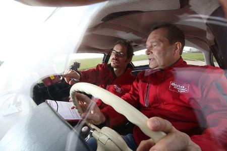 Mercedes 300 SL, Cockpit, Lenkrad