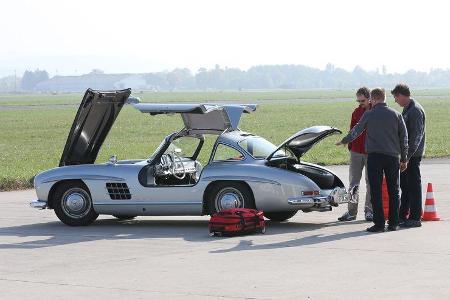 Mercedes 300 SL, Seitenansicht