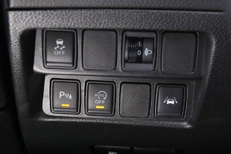 Nissan Qashqai, Bedienelement