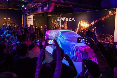 Subaru Impreza Teaser New York 2016