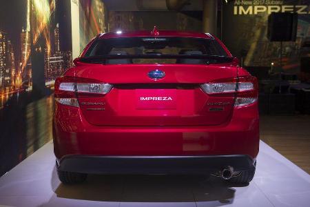 Subaru Impreza Teaser New York 2016