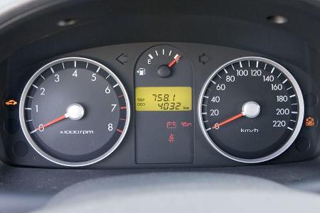 Sind Frontairbags auf den meisten Märkten noch Serie, müssen Getz-Fahrer auf Kopf- und Seitenairbags ebenso verzichten wie a...