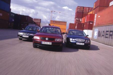Rover 75 2.0 CDT, Saab 9-3 2.2 TiD, VW Passat 1.9&nbsp;TDI