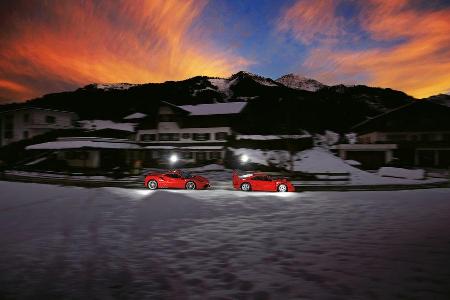 Ferrari 488 GTB, Ferrari F40, Impression, Kleinwalsertal