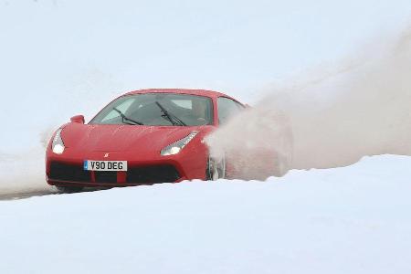 Ferrari 488 GTB, Ferrari F40, Impression, Kleinwalsertal