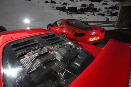 Ferrari 488 GTB, Ferrari F40, Impression, Kleinwalsertal